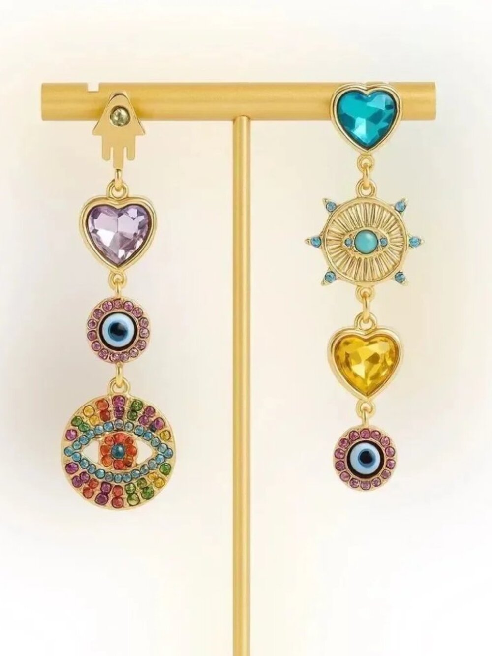 Evil eye Earrings Q169